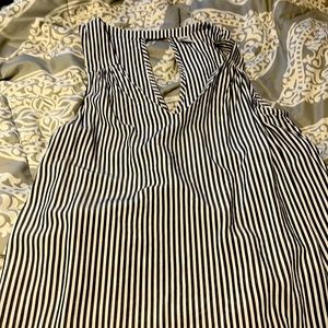 Cute blue and white striped shirt I definitely recommend for spring or summer!